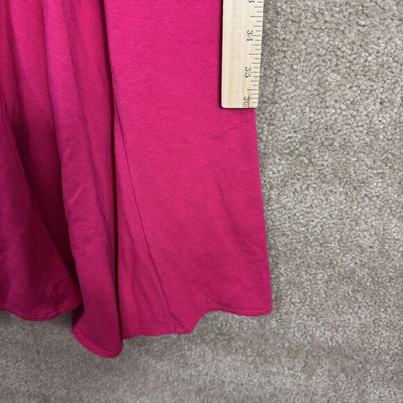 Lauren Ralph Lauren Dress Womens Medium Pink Sleeveless Fit Flare Tie Waist Tank - Picture 6 of 10